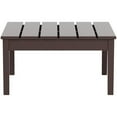 thumbnail image 6 of Costaelm Palms Outdoor 32" Conversation Table, Dark Brown, 6 of 6