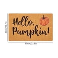 thumbnail image 3 of SLYNSHome Halloween Pumpkin Doormat, Black White Patterned Entryway Rug, Washable Non Slip Floor Mat for Bathroom Kitchen Living Room Indoor Outdoor Decor, 3 of 6