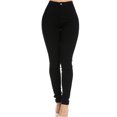 thumbnail image 4 of Mrat Cargo Sweatpants for Women Leisure Street Wear Solid Sweat Pants Military Pants Color Slim Stretch Pants Black_A M, 4 of 4
