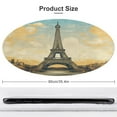 thumbnail image 2 of Eiffel Tower Round Rugs -Washable Non-Slip Small Round Area Rug Throw Soft Circle Rugs for Bedroom, Modern Print Indoor Carpet for Entryway Sofa Living Room, 2 of 7