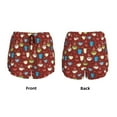 thumbnail image 5 of Xecao's Coffee Cups for a double-layer running short for women, perfect for gym, tennis, and more, featuring a convenient pocket., 5 of 9