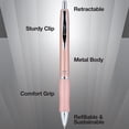 thumbnail image 4 of Pilot G2 Limited Premium Retractable Gel Pen, Rose Gold, Black Ink, Fine 0.7mm, 1 Pack, 4 of 8