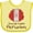 Banana, variant on Inktastic I'm So Cute, I Must Be Peruvian Flag Sunflower Boys or Girls Baby Bib
