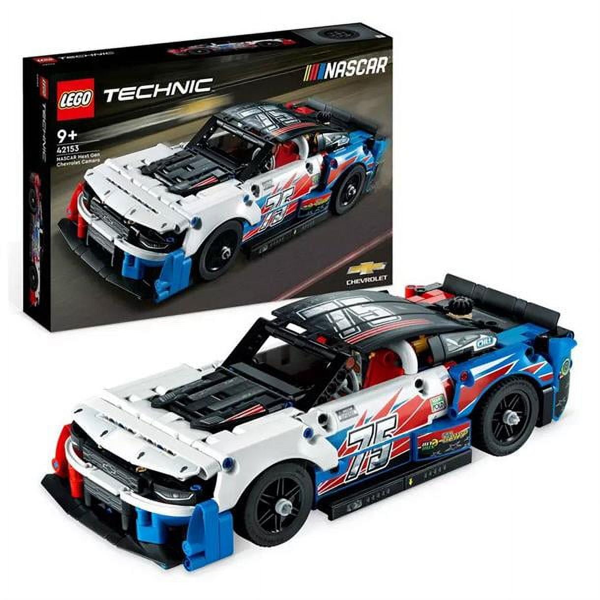 LEGO Technic Chevrolet Corvette ZR1 42093 Sports Car Building Set with Motor 579 Pieces Walmart