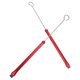 thumbnail image 1 of FENGGUIQU 1Par Brochas Para Batería Con Cable Metálico Mango Rojo Para Instrumentos De Jazz, 1 of 8