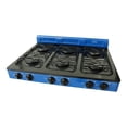 thumbnail image 3 of Parrilla Fraga P330 A Gas 6 Quemadores Porcelanizada azul, 3 of 4