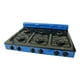 thumbnail image 3 of Parrilla Fraga P330 A Gas 6 Quemadores Porcelanizada azul, 3 of 4