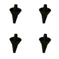 thumbnail image 2 of Gytml Bottle Transfer Connector Funnel 4 Pack Universal Funnel Adapter Household Liquid Pouring Tool For Bottle Container Transfer(Black-4PCS), 2 of 5