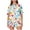 Multicolor, variant on Idoravan Two Piece Sets Women Clothing Summer Pajamas for Women Women's Casual Loose Printing Round Neck Short Sleeved Shorts Pajamas Suit
