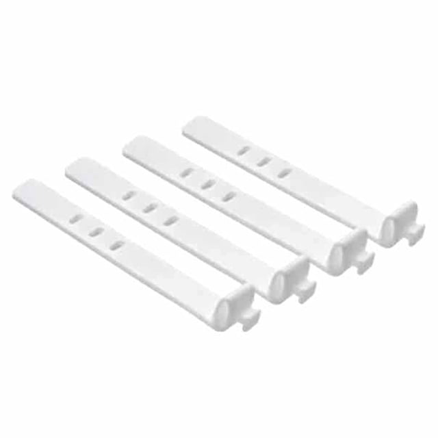 4Pcs/set Creative Travel Accessories Silicone Cable Winder Earphone Protector USB Phone Holder Accessory Packe Organizers white