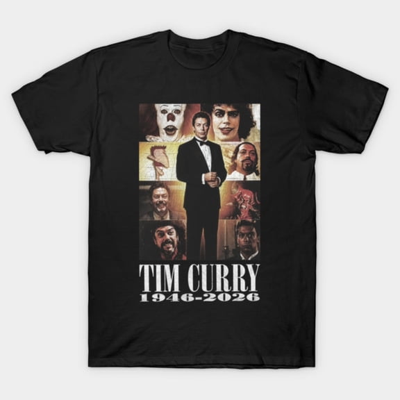 Vintage Tim Curry T-Shirt Sizes S-5Xl GooGate
