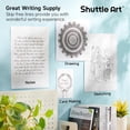 thumbnail image 4 of Shuttle Art Black Gel Pens, Ink Glide Series 90 Pack Retractable 0.5mm Fine Point Rollerball Gel Ink Pens Bulk Set Quick Drying Smooth Writing with Grip for Journaling Note Taking, 4 of 8