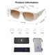 thumbnail image 5 of Anteojos de Sol SOJOS Trendy Y2K Rectangular Polarizados SJ2228, 5 of 5