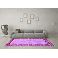 thumbnail image 3 of Ahgly Company Indoor Rectangle Animal Pink Traditional Area Rugs, 2' x 5', 3 of 4