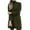 Army Green, variant on Plus Size Tops Long Sleeve Woolen Outwear Trech Coat Casual Overcoat Lightweight Loose Jackets for Women Workout Open Front Stand Collar Shackets Winter Gold