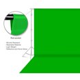 thumbnail image 4 of LS Photography 5 x 10 Ft. Green Fabricated None Gloss Backdrop Background Screen for Photo Video Studio, WMT1046, 4 of 6