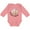 Mauve, variant on Inktastic Baseball Princess Tiara Girls Long Sleeve Baby Bodysuit