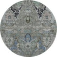 thumbnail image 2 of Addison Rugs Mayfield Premium Machine Washable Transitional Modern Pewter Round Rug, 8' x 8', 2 of 6