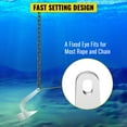 thumbnail image 4 of VEVOR 35 lb Delta Boat Anchor - Galvanized Steel, Heavy Duty Plow Anchor for Boats 33'-46', 4 of 12