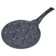 thumbnail image 2 of Sartén de 7 agujeros, mini sartén plana para panqueques, antiadherente, para huevos de hamburguesa, para cocina de inducción, con cara sonriente, 2 of 14