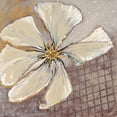 thumbnail image 2 of Walela R. 26x26 White Modern Wood Framed Museum Art Print Titled - White Petals 1, 2 of 4