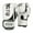 White & Black, variant on SKIUHS Classic Pro Competition-Grade 16oz Boxing Gloves - Unisex Long-Lasting PU Leather for Boxing, Kickboxing & Combat Sports Training