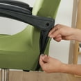 thumbnail image 6 of Apmemiss Clearance Office Chair Cover, Stretchable Desk Chair Cover Removable Computer Chair cover for Office Chair with Zipper Universal Rotating Chair Cover Anti-dust Chair Slipcover, 6 of 9