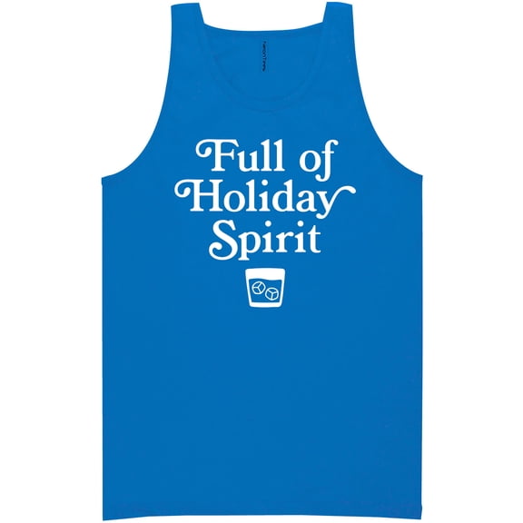 Full Of Holiday Spirit Neon Tank Top