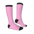 thumbnail image 3 of Easygdp Pink Fashionable Adult Sockings&Sports Sockings&Breathable Sockings, Non-Pilling,Contrasting Color Design, 3 of 9