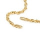 thumbnail image 4 of Pulsera Torsal 4mm Unisex 21cm Oro Italiano Hueco 10k Ametrinaa CH10K012, 4 of 5