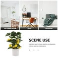 thumbnail image 6 of OUNONA Potted Lemon Trees Artificial Tree Decor Plastic Bonsai Style for Wedding 1Set, 6 of 6
