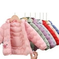 thumbnail image 4 of Esaierr Baby Boys Girls Hooded Ears Winter Coats Jacket Warm down Cotton Jacket Toddler Down-Like Cotton Wadding Thickened Outwear for 6 Months-4 Years, 4 of 9