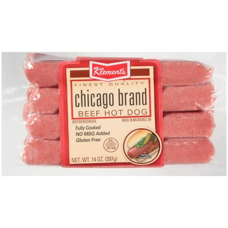 Klement's Beef Hot Dogs, 14 oz