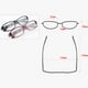 thumbnail image 5 of Gafas de lectura presbiópicas de resina para hombres y mujeres + 1,0 + 1,5 + 2,0 + 2,5 + 3,0 + 3,5 + 4,0 gafas para personas mayores gafas de Gafas de lectura color de los granos de té 300 grados Soidarity YJ1198-12, 5 of 6