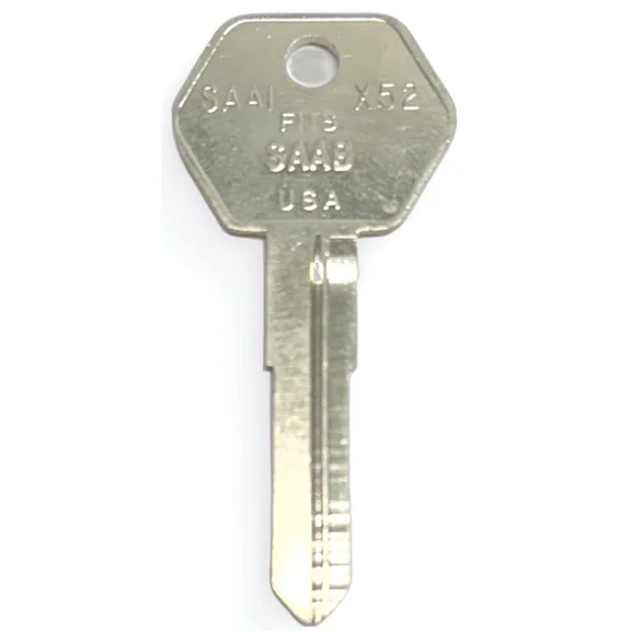 Saab SAA1 / X52 Mechanical Key (JMA SAA-AC) Key Blank for SAAB 99 C900