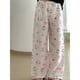 thumbnail image 3 of Pantalones para caminar Lindos pantalones de Hello Kitty Hello Kitty rosas Otoño Nuevos pantalones de pijama cómodos de dibujos animados para el hogar para mujeres, 3 of 5