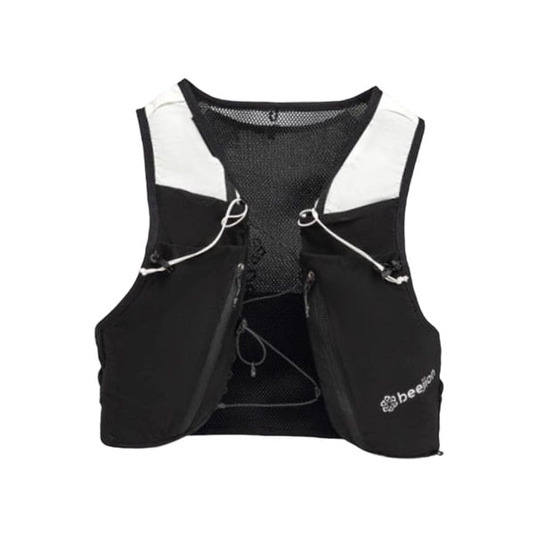 Chaleco de hidratación ligero para correr, mochila deportiva, bolsa de agua para corredores. Negro
