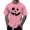 Z29 Pink, variant on SJLDQY Halloween Mens Short Sleeve Tshirts Pumpkin Face Graphic Hallowmas T-Shirts for Men Casual Crew Neck Loose Fit Soft Tops