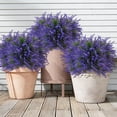 thumbnail image 4 of Outdoor Artificial Flowers, UV Resistant Faux Plants Realistic Silk Plastic Decor for Porch Patio Garden Decorations, 4 of 6