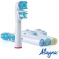 thumbnail image 3 of shiyou-Replacement Brush Heads Compatible With Oral B- Double Clean Design, Pack of 16 Generic Electric Toothbrush Replacement Heads- Fits Oralb Pro 7000, 1000, 8000, 9000, 1500, 5000, Kids, Vitality, 3 of 4
