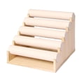 thumbnail image 4 of Expositor de pulseras de 5 niveles, desmontable y duradero, para uso doméstico o en dormitorio. Beige, 4 of 9