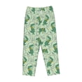 thumbnail image 4 of Haiem Cute Dinosaurs in Space Women's Pajama Pants Ultra Lightweight Pjs Bottoms Sleepwear Bottom Pants With Pocket Drawstring-X-Large, 4 of 7