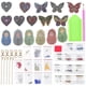 thumbnail image 1 of Crafting Tools 15Pcs Charm Keychain Kit For Children And Friends In Assorted Color With Durable Acrylic Material, 1 of 4