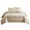 Beige, variant on YFTDEY Quilted Bed Cover Set, 3 Pieces, Soft Polyester Fabric, Durable and Breathable, Comfortable Bedding for Bedroom, Guest Rooms, Hotels, Easy Care