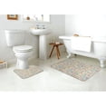 thumbnail image 4 of Yiaed Famous Places Print Bathroom Mat Set 2 Pieces Mat Anti-Skid Pad Ultra Soft and Absorbent Bathroom Bath Mat Contour Bath Rugs for Toilet Base, 4 of 6
