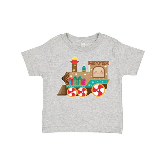 Inktastic Christmas Train Boys or Girls Toddler T-Shirt