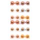 thumbnail image 3 of Guardurnaity 6Pcs Kids Child Round Flower-shaped Summer Decorative Baby Festival Outdoor Eyewear Eyeglass Wear Toddler Lovely 2piezas, 3 of 4