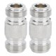 thumbnail image 1 of 2PCS N Female Double Pass Connector for N Type Male Coaxial Cables Antennas Radio, 1 of 3