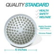 thumbnail image 4 of Luxury Rain Shower Head High Pressure - Adjustable Chrome Showerhead, 4 of 9