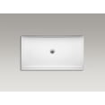 thumbnail image 7 of Kohler 8649-96 60 x 34 in. Rely Alcove Shower Center Base Drain - Biscuit, 7 of 7